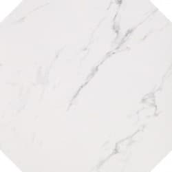Casalgrande Padana Marmoker СП403Р Statuario Grigio Lucido ottagono Керамогранит 59x59 см
