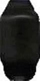 Керамическая плитка Vives Zola Angulo Remate Quarter Negro Mate Спецэлемент 5x1,6 см