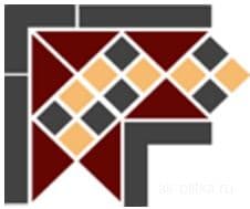 Top Cer Octagon New Corner LISBON with 1 strip (Tr.20, Dots 14+21, Strips 14) Угол керамический 21,5х21,5 см