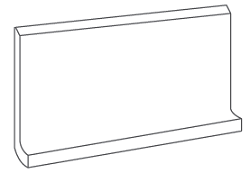 Ce.Si Matt Kiwi Cove Base Плинтус 10х20 см