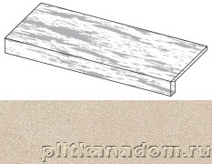 Керамическая плитка Atlas Concorde Kone beige elemento l grip Керамогранит 60х15 см