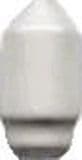 Керамическая плитка Vives Zola Angulo Remate Quarter Blanco Mate Спецэлемент 5x1,6 см