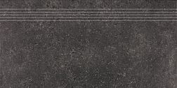 Керамическая плитка Rako Base DCPSE433 Dark Grey Ступень 30x60 см