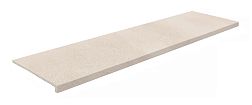 Ceramica Mayor Stromboli Cream Peldano Recto Out Бежевая Матовая Ступень 33х120 см