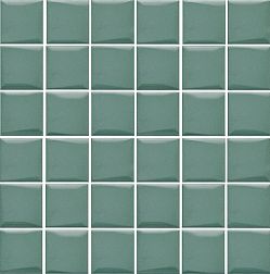Керама Марацци Анвер 21042 Настенная плитка зеленая 30,1х30,1 см