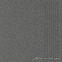 Керамическая плитка Rako Taurus Granit TCA35065 Antracit Ступень 30x30 см