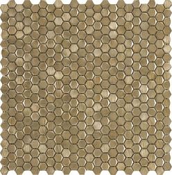 L Antic Colonial Mosaics Collection L241712651 Gravity Aluminium Hexagon Gold Мозаика 31x31 см