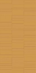 Керамическая плитка Creto Mono Mars Mustard Желтый Глянцевый Декор 30х60 см