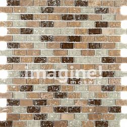 Керамическая плитка Imagine Mosaic BL8602 Мозаика из смеси стекла,камня и металла 30х30х8 см