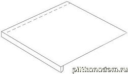 Керамическая плитка Atlas Concorde Oak Reserve Cashmere Scalino Angolare Sx Ступень Угловая левая 33x120 см