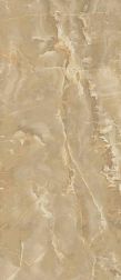 Керамическая плитка Fap Ceramiche Roma Gold Onice Miele Brillante Коричневый Полированный Керамогранит 120х278 см