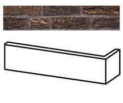 Westerwalder Klinker WK955 Ручная формовка угловая плитка 21х10х6,5 см