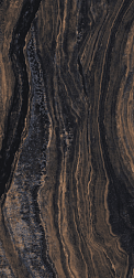 Керамическая плитка Flavour Granito Volcano Brown High Glossy Коричневый Полированный Керамогранит 60x120 см