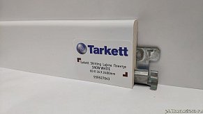 Плинтус Tarkett шпонированный 60х16 мм Дуб снежный