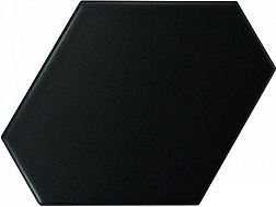 Керамическая плитка Equipe Scale 23832 Benzene Black Matt Настенная плитка 10,8x12,4 см