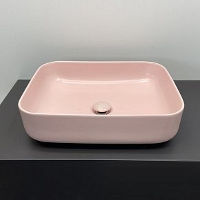 Comforty Накладная раковина T-Y9378MP розовая матовая