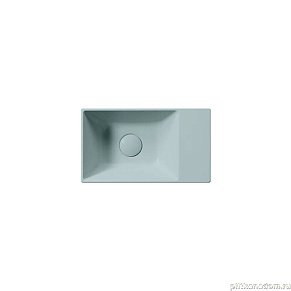 GSI KUBE Раковина X 40x23 без отверстия под смеситель, без перелива голубой матовый g(9484015)