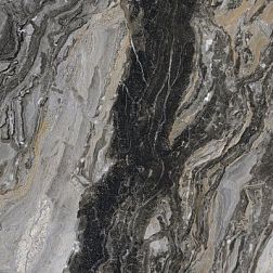 Керамическая плитка Fanal Orobico Black Черный Глянцевый Керамогранит 90x90 см
