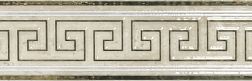 Керамическая плитка APE Ceramicas Travertino Cenefa Sabba Matt Gold Бордюр 8x25 см