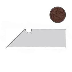 Керамическая плитка Atlas Concorde Blaze Corten Battiscopa Sag.Dx (A0IU) Неглазурованный керамогранит 30х7,2 см