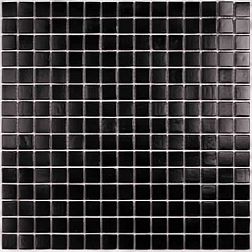 Керамическая плитка Bonaparte Мозаика стеклянная Simple Black (на бумаге) 4 мм 32,7х32,7