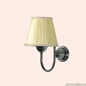 Tiffany World TW14-12.56-van Абажур для светильника E14, цвет ткани ваниль с кантом