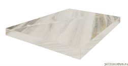 Coliseum Gres Флоренция Белая Ступень угловая левая 33x45 см