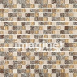 Керамическая плитка Imagine Mosaic BL8106 Мозаика из смеси стекла,камня и металла 30х30х8 см
