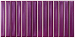 Керамическая плитка Wow Sweet Bars Berry Matt Розовая Матовая Настенная плитка 12,5x25 см