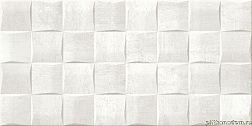 Керамическая плитка Keraben Barrington Art White Белая Матовая Настенная плитка 25x50 см