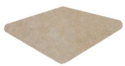 Керамическая плитка Gres de Aragon Capri Beige Esquina Redonda Ступень угловая 33х33 см