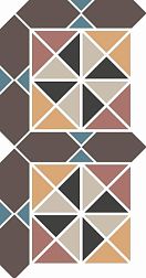 Top Cer Bruges Sheet Микс Матовая Мозаика 19,5х38,9 см