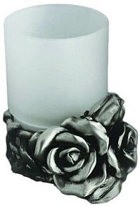Стакан Art&Max Rose AM-0091D-T, серебро
