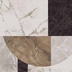 Керамическая плитка Ariana Epoque Abstract Rett Микс Матовый Ректифицированный Керамогранит 60х60 см