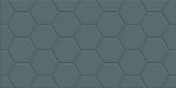 New Trend Edelweiss WT36EDW23 Hexagon Blue Матовая Настенная плитка 30х60 см