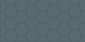 New Trend Edelweiss WT36EDW23 Hexagon Blue Матовая Настенная плитка 30х60 см