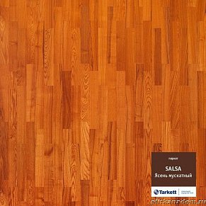 Tarkett Salsa Пакретная доска Ясень спайс (мускатный) 2283х194х14