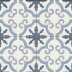 Mykonos Menorca Galdana Голубой Матовый Керамогранит 45х45 см