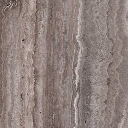 Керамическая плитка Casalgrande Padana Kontinua Marmoker Travertino Titanium Lucido Керамогранит 118х118 см
