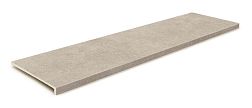 Керамическая плитка Ceramica Mayor Cements Warm Peldano Recto Бежевая Матовая Ступень 33х120 см