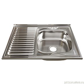 Мойка из нержавеющей стали Mixline ML 60x80 (528017)