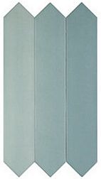 Керамическая плитка DNA tiles Candy Crayon Blue Настенная плитка 4,3х24,3 см
