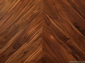 Wood Bee Chevron Сукупира (Sucupira) Инженерная доска Глянец 510x92x12