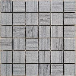Caramelle Pietrine 7 мм Marmara Grey Pol Серая Полированная Мозаика 30,5х30,5х0,7 (4,8х4,8) см