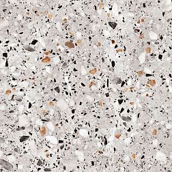 Керамическая плитка ProGRES Evia Terrazzo Серый Глазурованный Матовый Керамогранит 60х60 см
