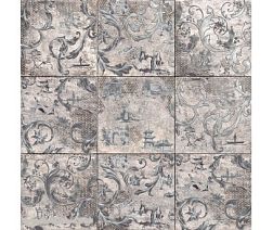 Керамическая плитка Mainzu Mandala Singapur Grey Декор 20x20 см