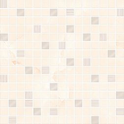 Eurotile Marbelia 17 Бежевая Глянцевая Мозаика 29,5х29,5 см