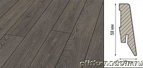 Плинтус Kronotex Ktex1 МДФ 58x19 мм D 2994