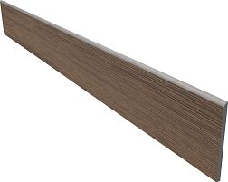 Керамическая плитка Ametis Alavesa AV04 Wenge Коричневый Неполированный Плинтус 7x80 см