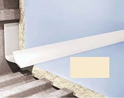 Cezar Профиль для плитки внутренний 10мм слоновая кость 1х250 см